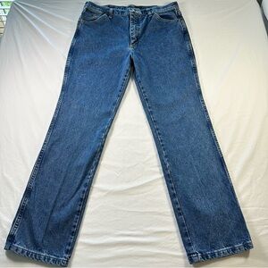 Wrangler George Strait Jeans Mens 36x32 Regular Fit Straight Leg Western
